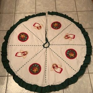 BEAUTIFUL Hand Made Christmas Tree Skirt